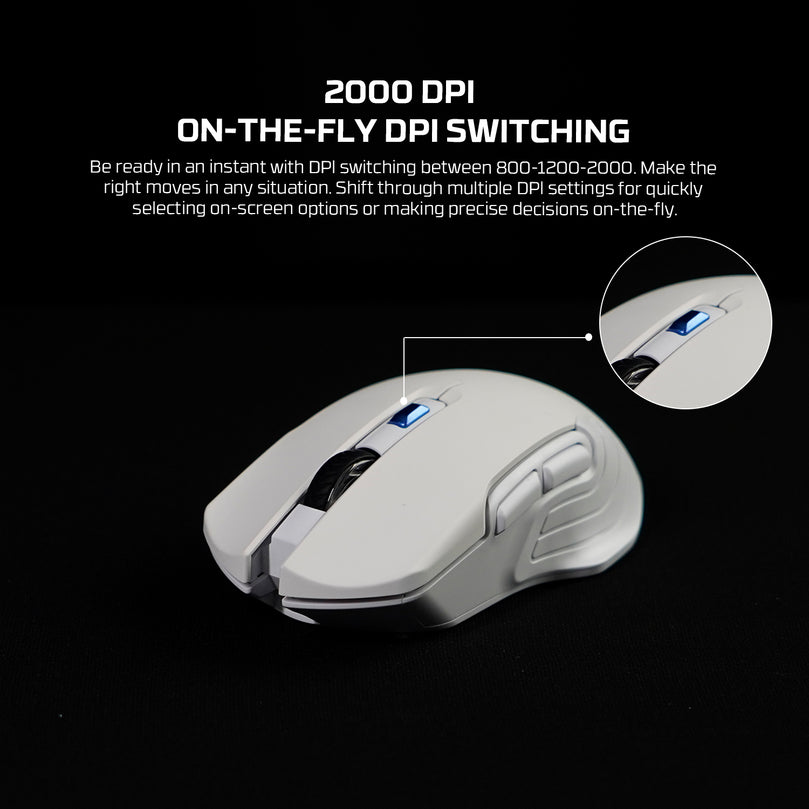 FANTECH WG12RS RAIGOR III WIRELESS MOUSE