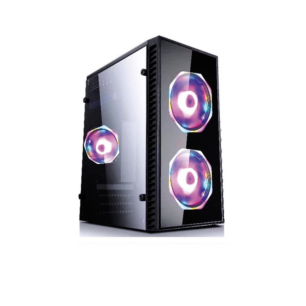 INPLAY WIND 01 MATX BLACK GAMING CASE
