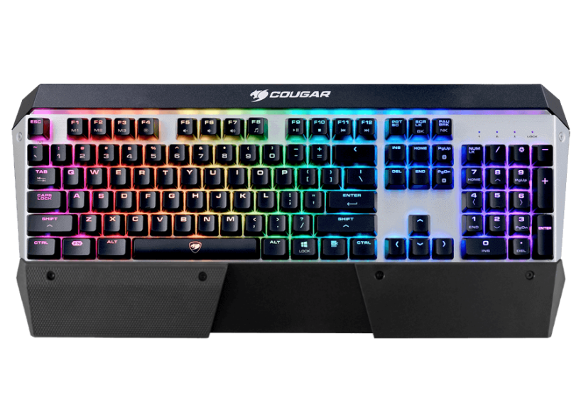 COUGAR ATTACK X3 RGB BLUE SWITCH CHERRY MX MECHANICAL KEYBOARD