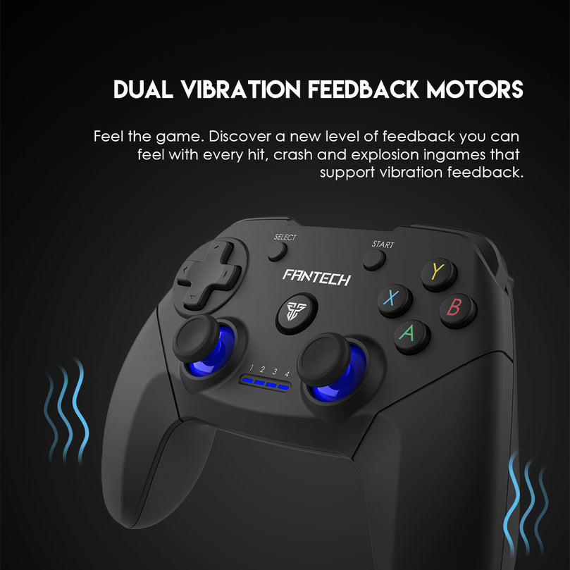 FANTECH WGP12 2.4GHZ WIRELESS CONTROLLER FOR PC&PS3