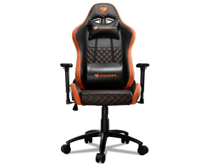 COUGAR ARMOR PRO ADJUSTABLE DESIGN BLACK-ORANGE GAMING CHAIR