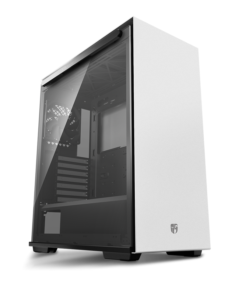 DEEPCOOL MACUBE 310P WHITE TG GAMING CASE