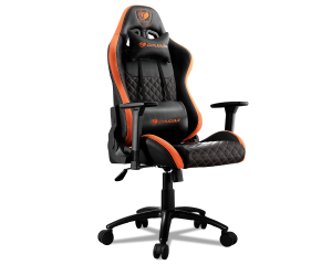 COUGAR ARMOR PRO ADJUSTABLE DESIGN BLACK-ORANGE GAMING CHAIR