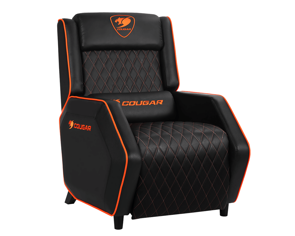 COUGAR RANGER BLACK/ORANGE GAMING SOFA