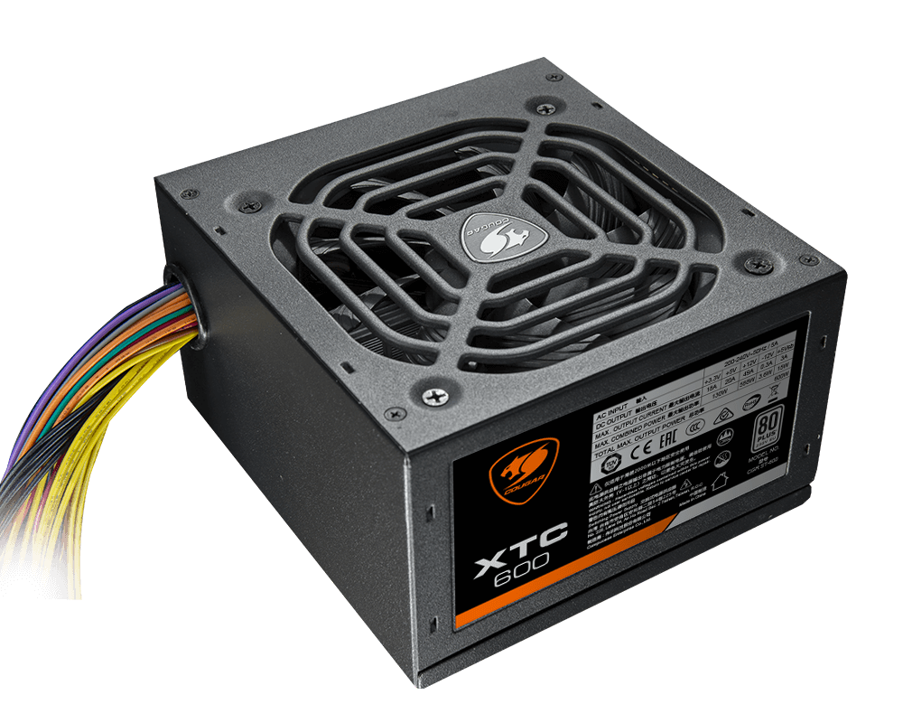 COUGAR XTC500 500WATTS 80+ CERTIFIED POWER SUPPLY