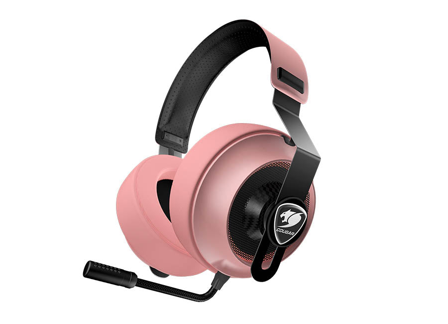 COUGAR PHONTUM ESSENTIAL STEREO GAMING HEADSET W/ MICROPHONE PINK