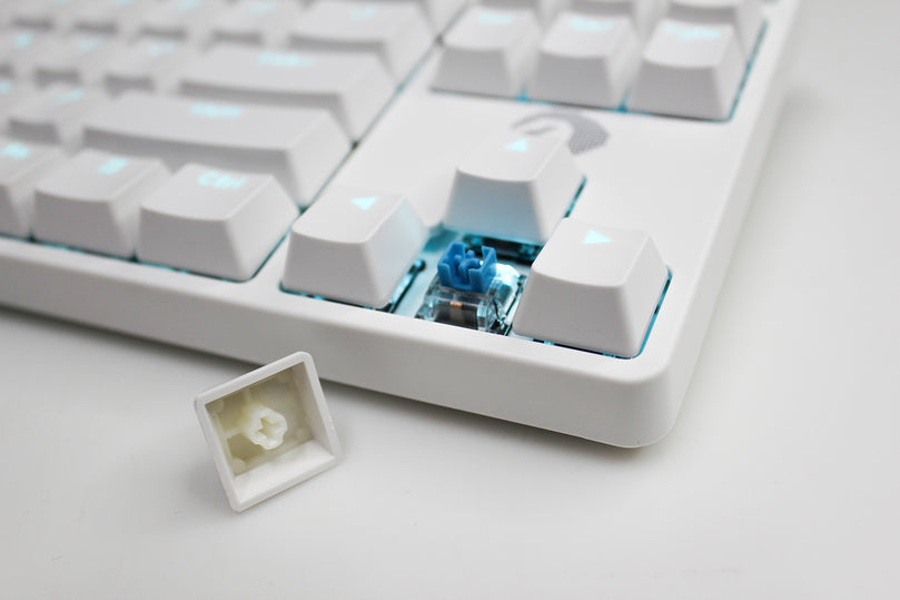 DAREU EK87 WHITE BLUE SWITCH MECHANICAL KEYBOARD
