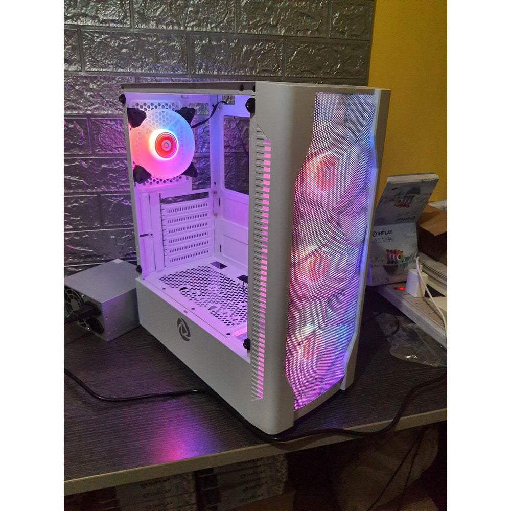 INPLAY METEOR M03 MIDTOWER WHITE CASE