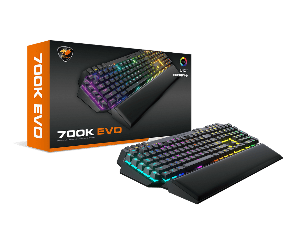 COUGAR 700K EVO RGB MECHANICAL KEYBOARD CHERRY MX RED SWITCH)