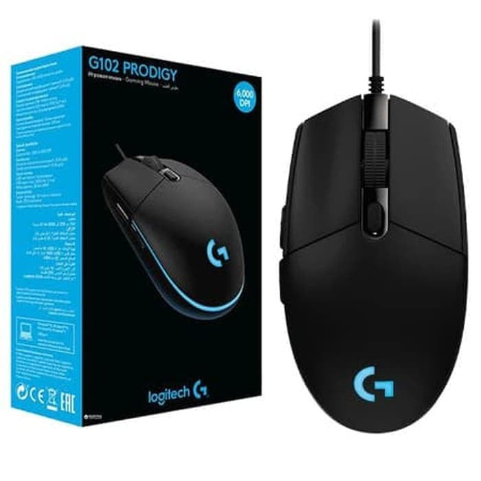 LOGITECH PRODIGY G102 USB GAMING MOUSE
