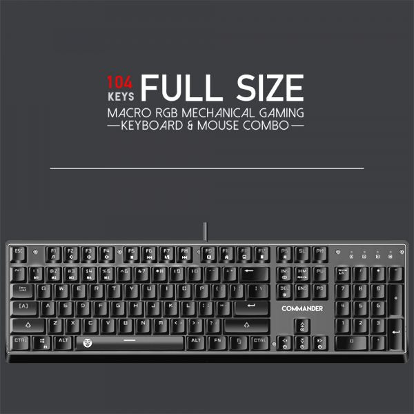 FANTECH MVP-862 COMMANDER MECHANICAL KEYBOARD