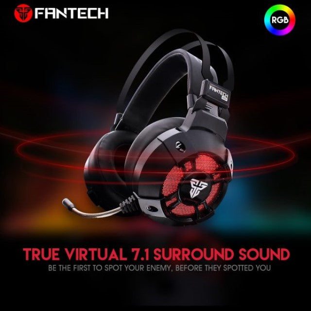 FANTECH HG11 CAPTAIN BLACK 7.1 HEADSET
