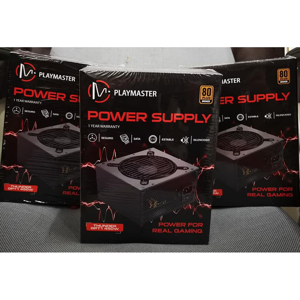PLAYMASTER THUNDER GPT1 450WATTS POWER SUPPLY