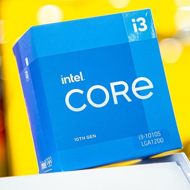 INTEL CORE i3-10105 - CORE I3 10TH GEN 4.4GHZ LGA 1200 PROCESSOR