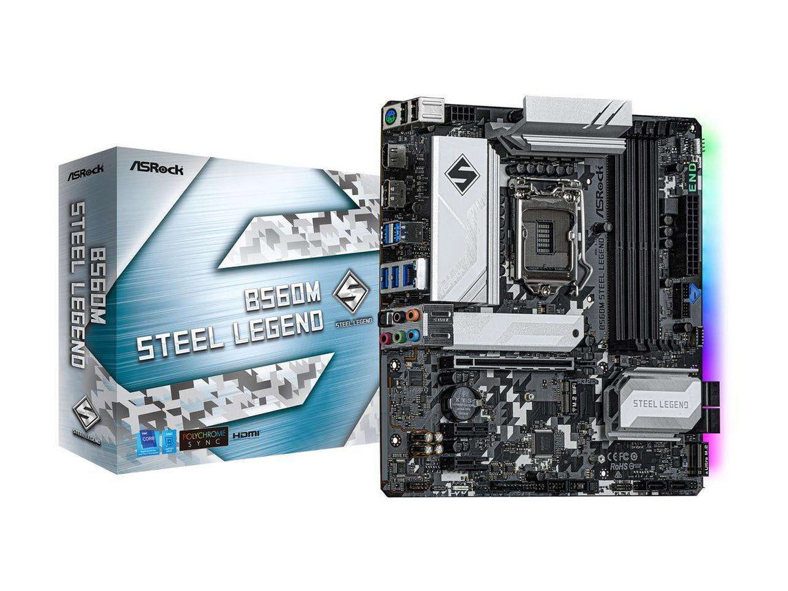 ASROCK B560M STEEL LEGEND MOTHERBOARD