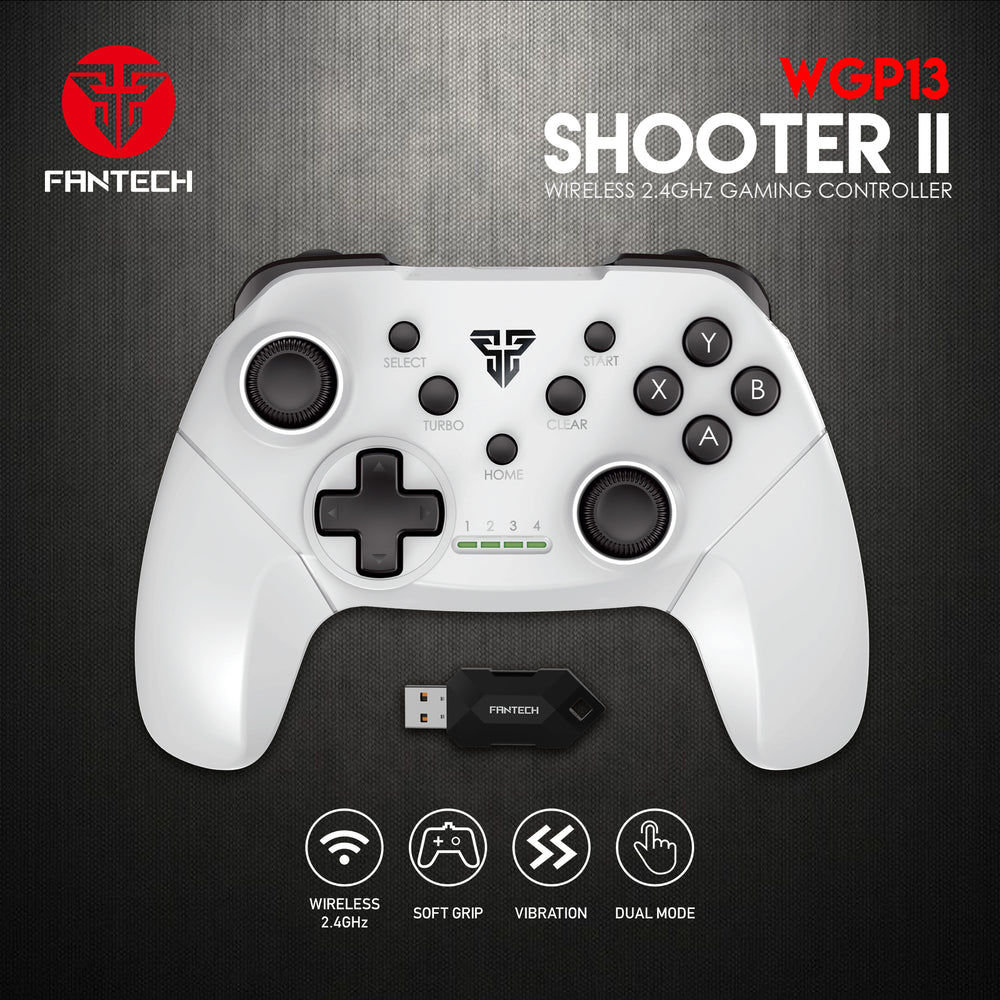 FANTECH WGP13 WHITE WIRELESS CONTROLLER