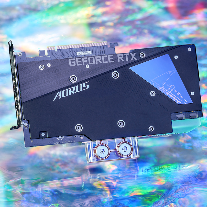 GIGABYTE AORUS GEFORCE RTX 3080 XTREME WATERFORCE 10GB GRAPHICS CARD