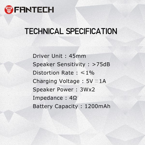 FANTECH RESONANCE BS150 BLUETOOTH SPEAKER