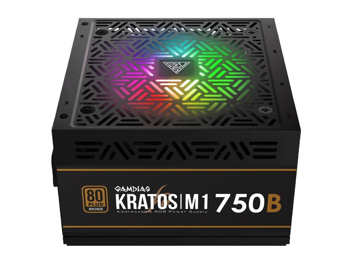 GAMDIAS KRATOS M1-750B 750WATTS ATX12V V2.2 80 PLUS BRONZE