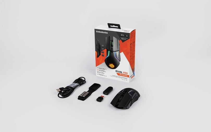 STEELSERIES RIVAL 650 WIRELESS GAMING MOUSE