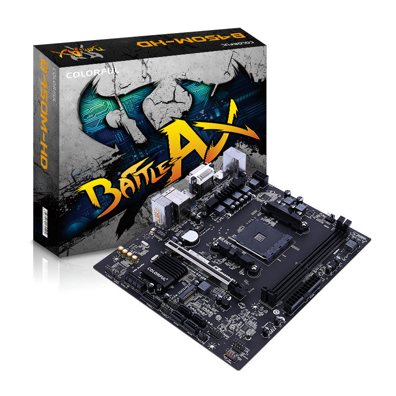 COLORFUL BATTLE-AX B450M-HD V14 COMPUTER MOTHERBOARD