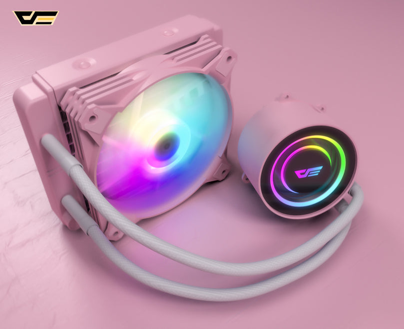 DARKFLASH TWISTER DX-120 (PINK) ALL-IN-ONE 120MM LIQUID CPU COOLER