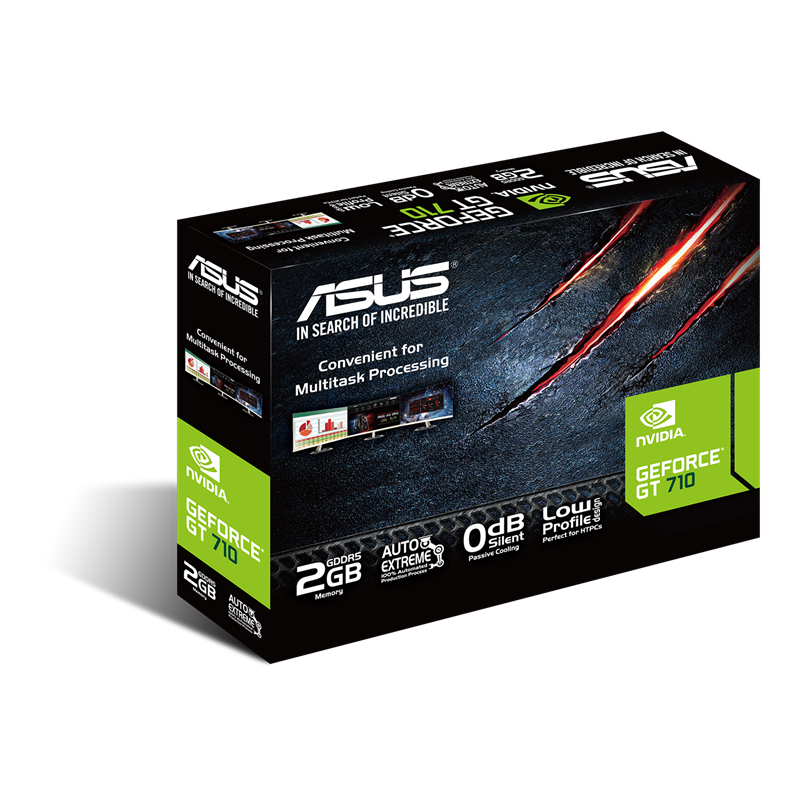 ASUS GEFORCE GT710 2GB DDR3 64BIT GRAPHICS CARD