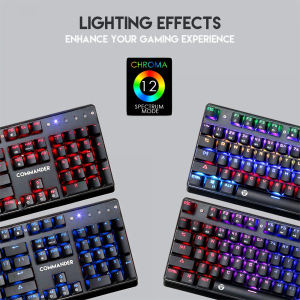 FANTECH MVP-862 COMMANDER MECHANICAL KEYBOARD