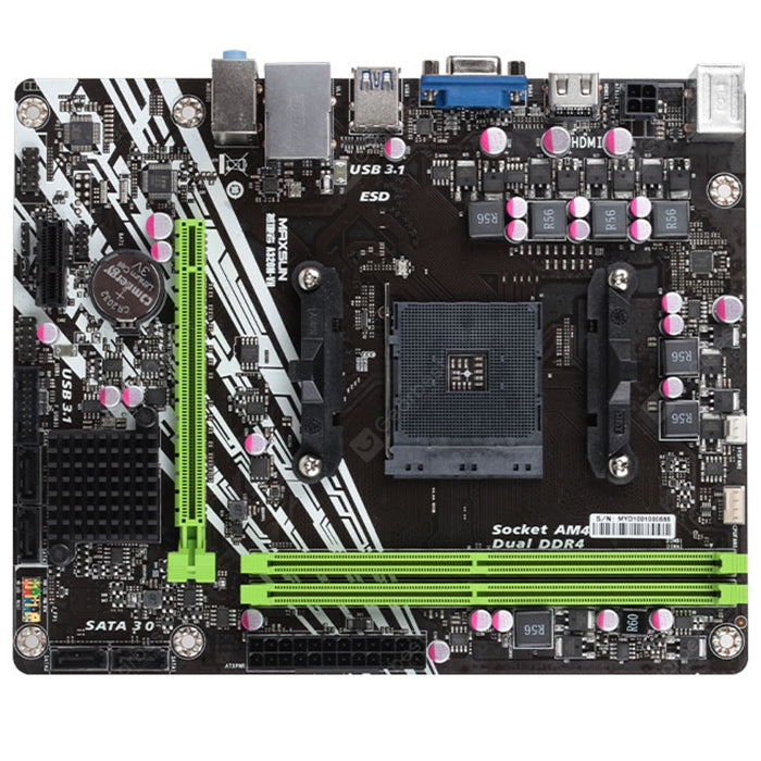 MAXSUN A320M-VH AM4 MOTHERBOARD