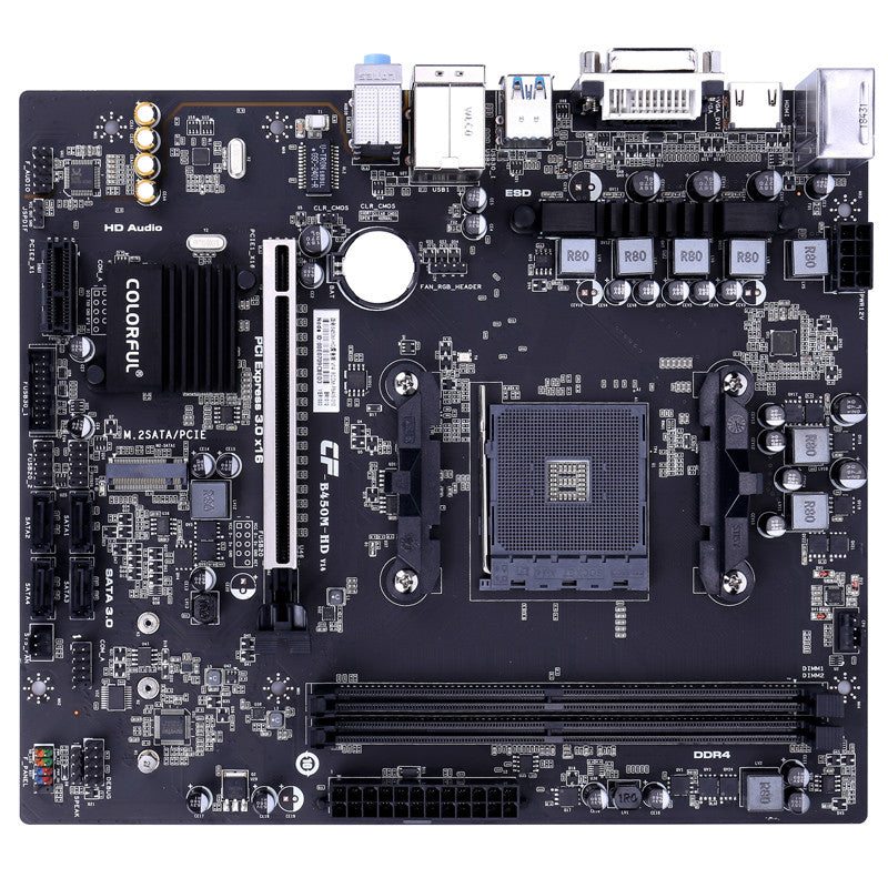 COLORFUL BATTLE-AX B450M-HD V14 COMPUTER MOTHERBOARD