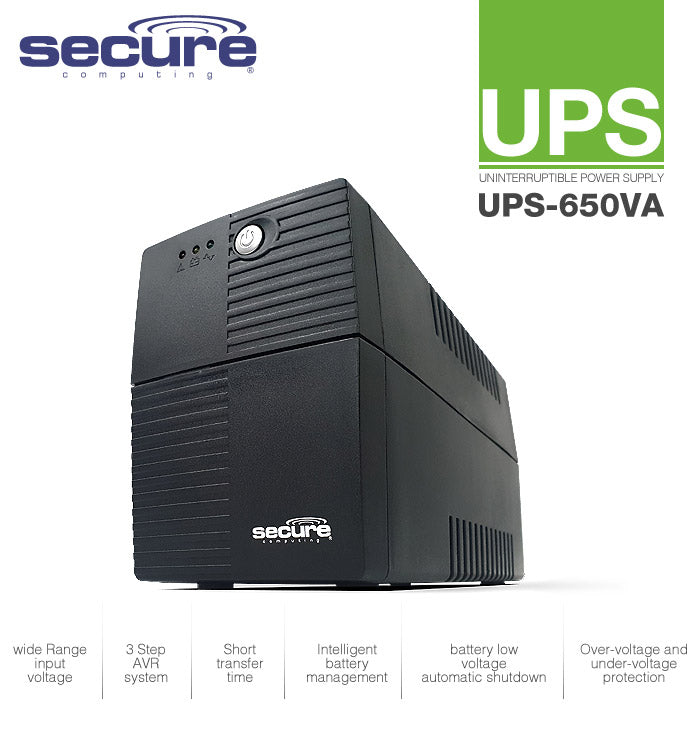 SECURE UPS-650VA UPS