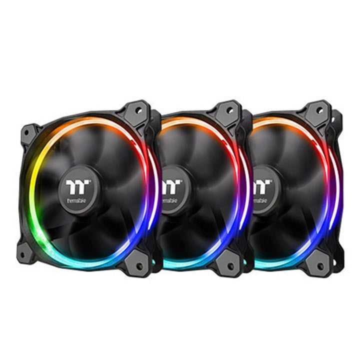 THERMALTAKE RIING PLUS 12 RGB TT PREMIUM EDITION 120MM - TRIPLE PACK RGB FAN