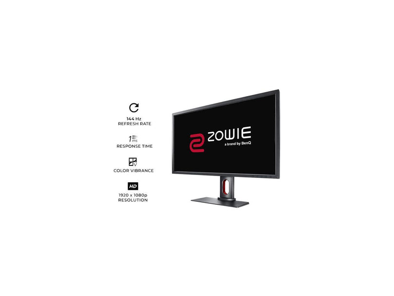 BENQ ZOWIE XL2731 27" FULL HD 1920 X 1080 1MS 144HZ DVI-D HDMI DISPLAYPORT E-SPORTS HEIGHT ADJUSTABLE GAMING MONITOR