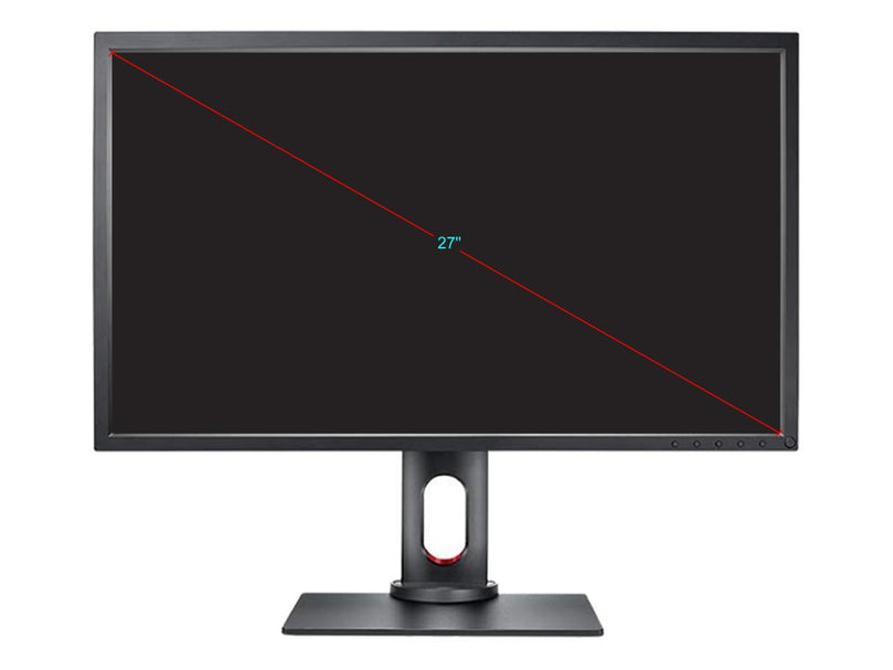 BENQ ZOWIE XL2731 27" FULL HD 1920 X 1080 1MS 144HZ DVI-D HDMI DISPLAYPORT E-SPORTS HEIGHT ADJUSTABLE GAMING MONITOR
