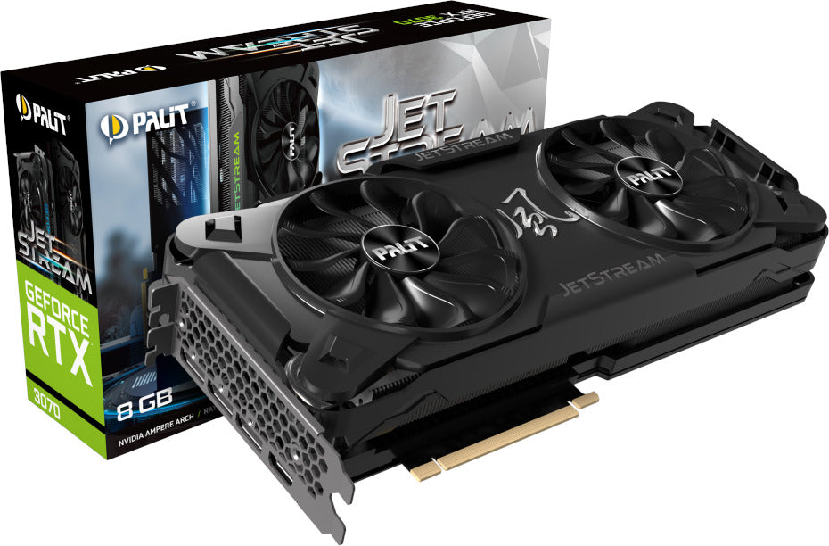 PALIT RTX3070 JETSTREAM 8GB GDDR6 256 BIT GRAPHICS CARD
