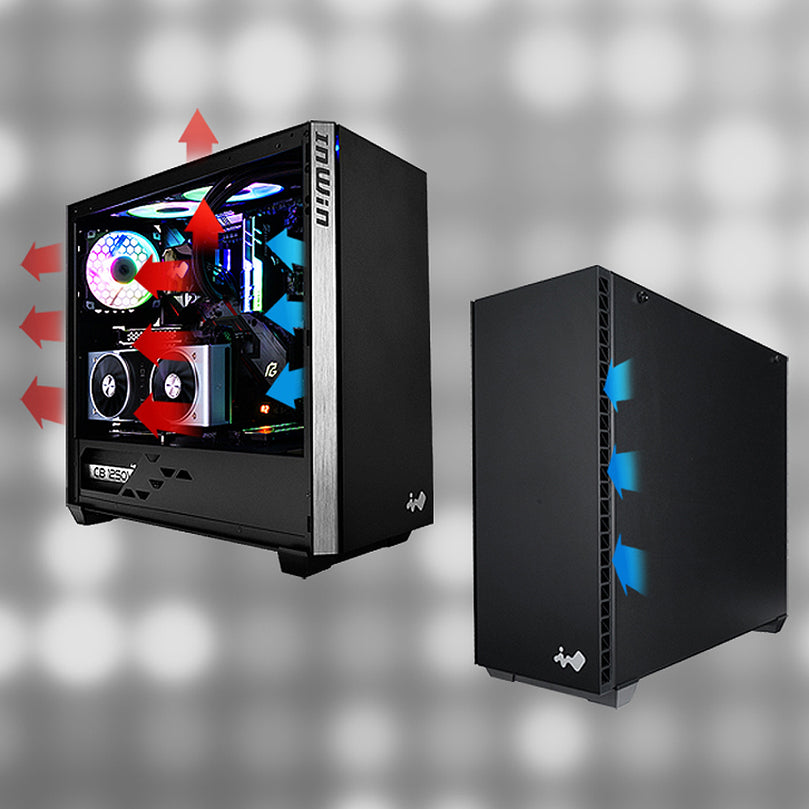 INWIN 216 ATX TG MID TOWER CASE