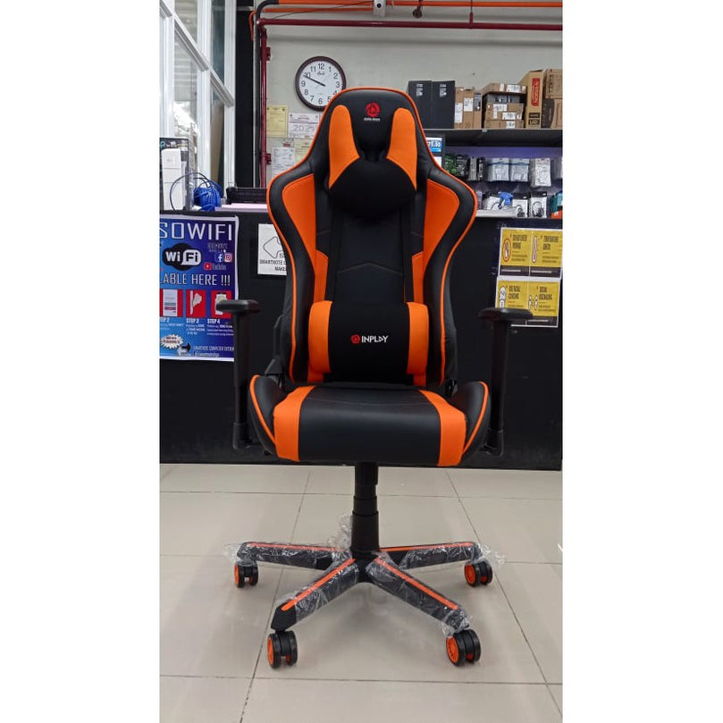 INPLAY RACE X3 ORANGE GAMING CHAIR