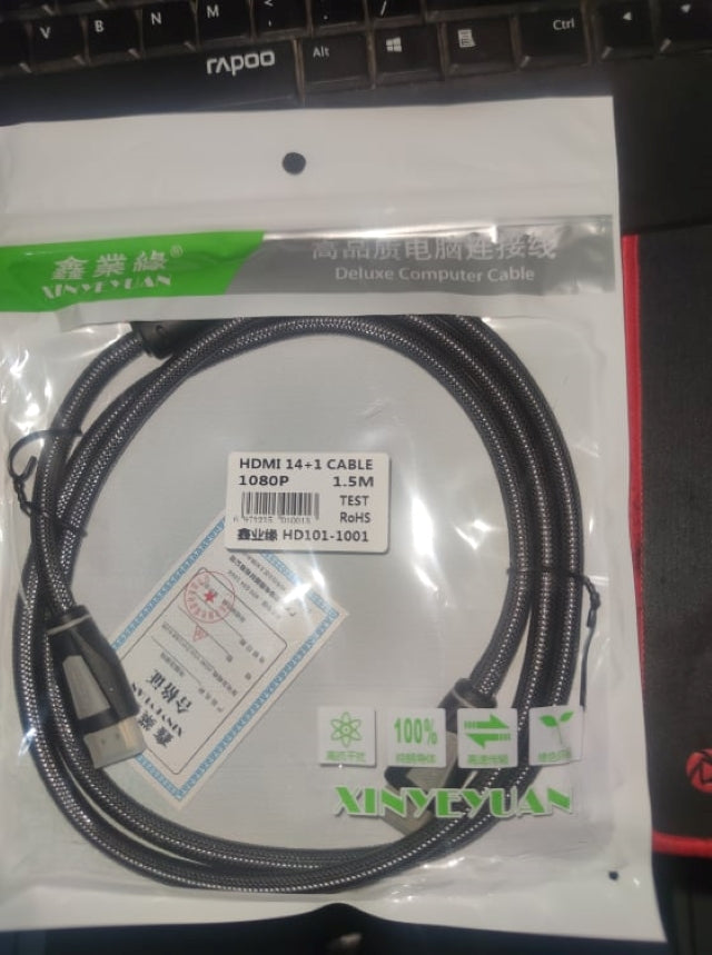 JINGHUA & XINYEYUAN HDMI CABLE 1.5 METER CABLE