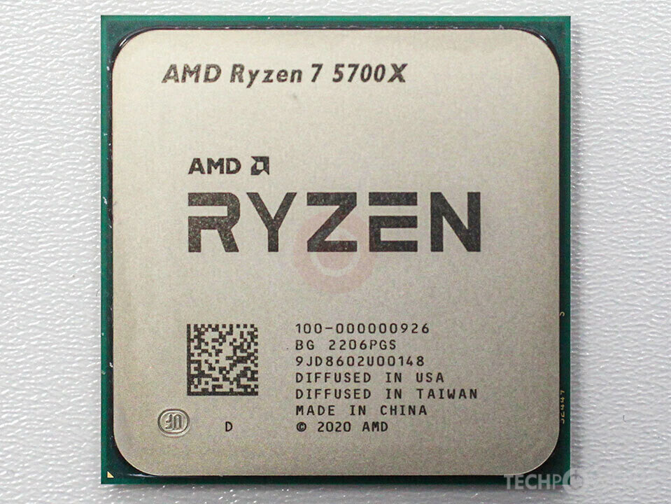 AMD RYZEN 7 5700X TRAY TYPE | 8 CORES | 16 THREADS | up to 4.6GHZ | SOCKET AM4 DESKTOP PROCESSOR
