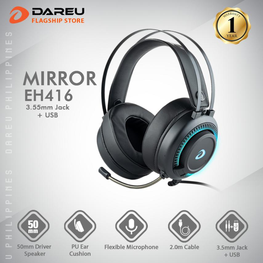 DAREU EH416 3.5MM+USB HEADSET