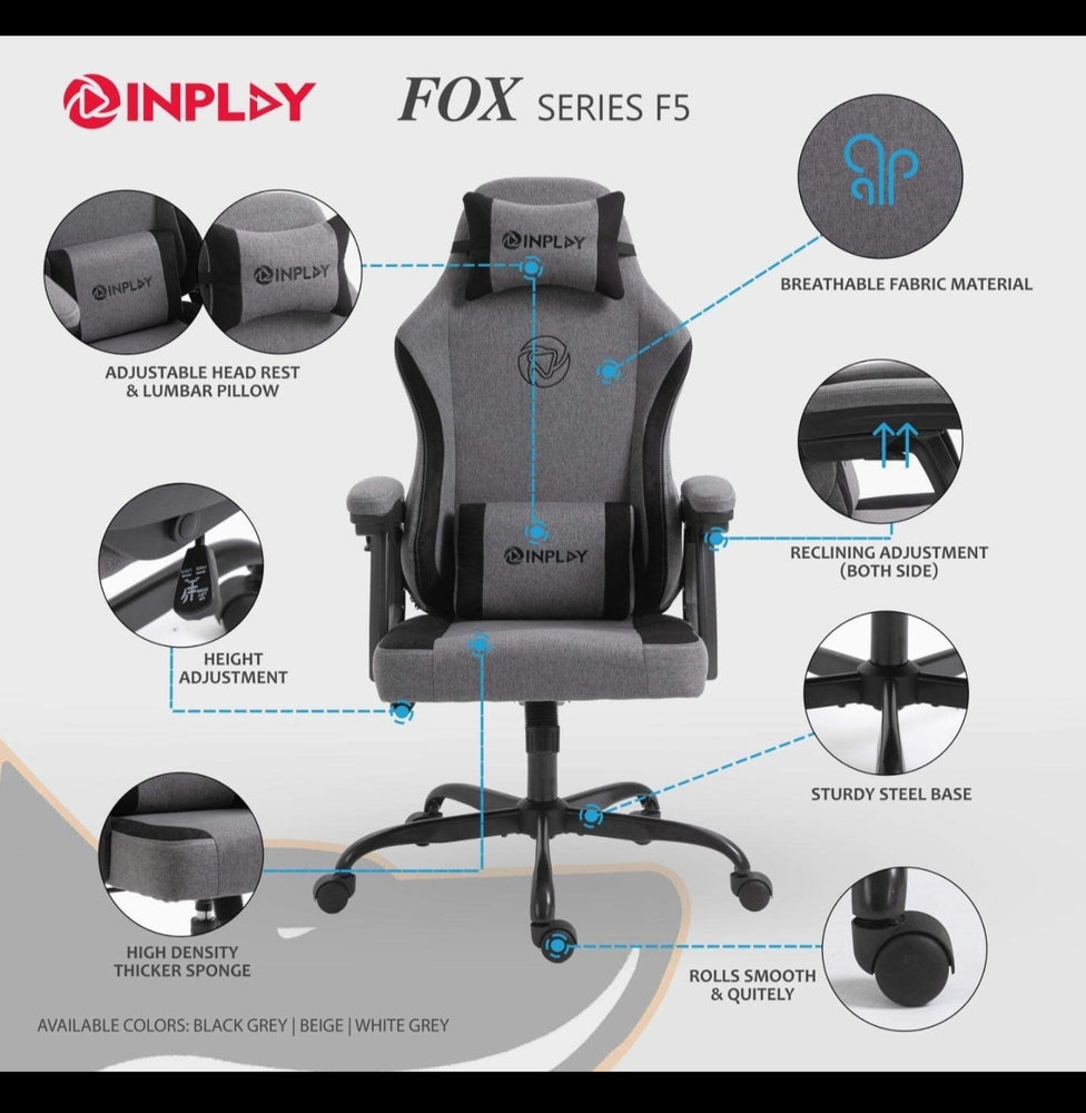 INPLAY FOX F5-B GAMING CHAIR