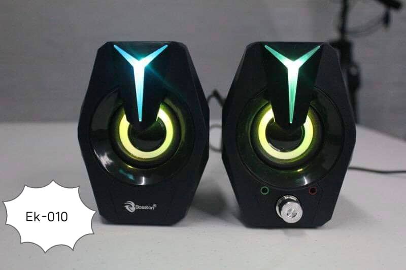 BOSSTON RGB EK-010 BLACK SPEAKER