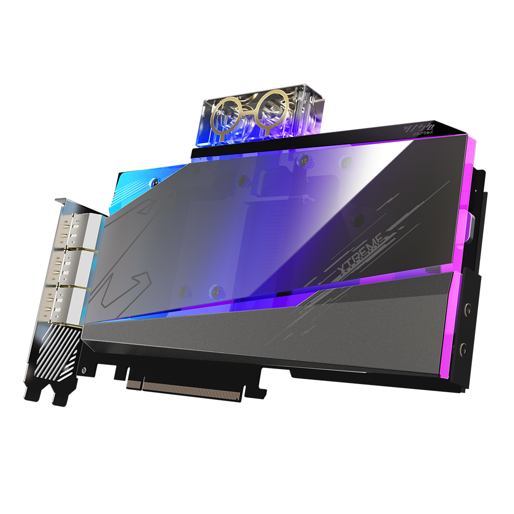 GIGABYTE AORUS GEFORCE RTX 3090 XTREME WATERFORCE 24G GRAPHIC CARD