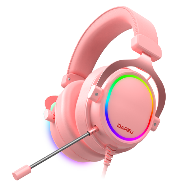 DAREU MIRACLE EH925S RGB 7.1 PINK HEADSET