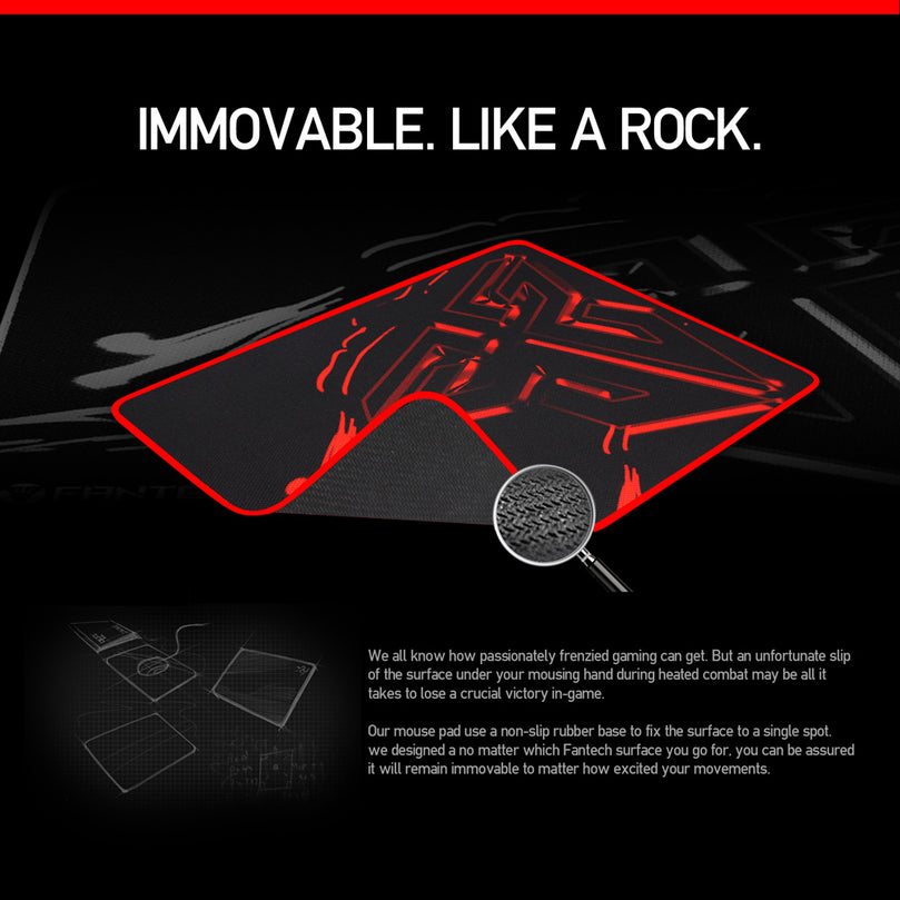 FANTECH MP80 SVEN RUBBER BASE MOUSEPAD