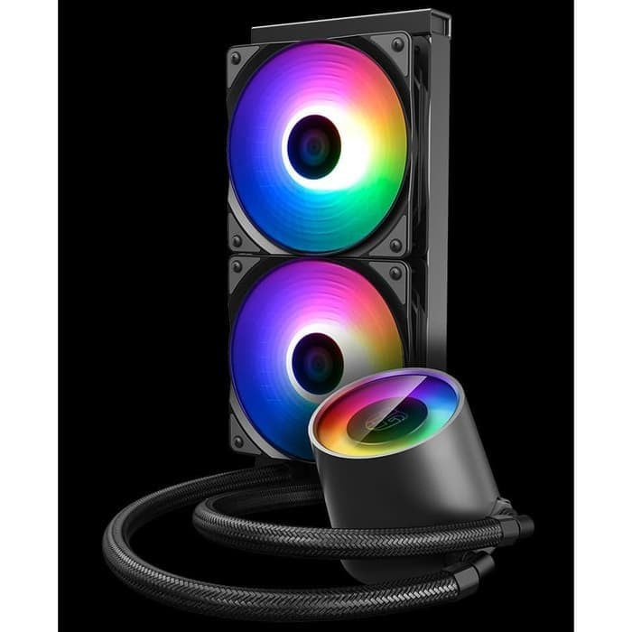 DEEPCOOL CASTLE 240RGB V2 LIQUID AIO CPU COOLER