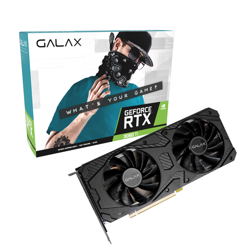 GALAX GEFORCE RTX 3060Ti 8GB (1-Click OC) GRAPHICS CARD
