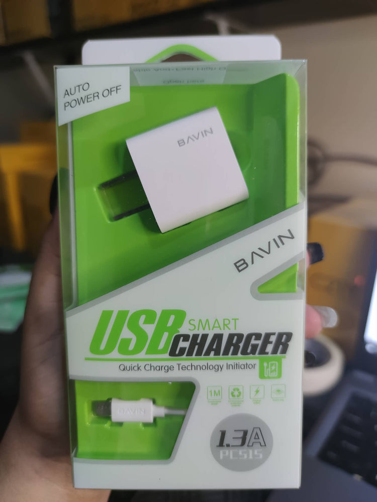 BAVIN 1.3A MICRO ANDROID CHARGER