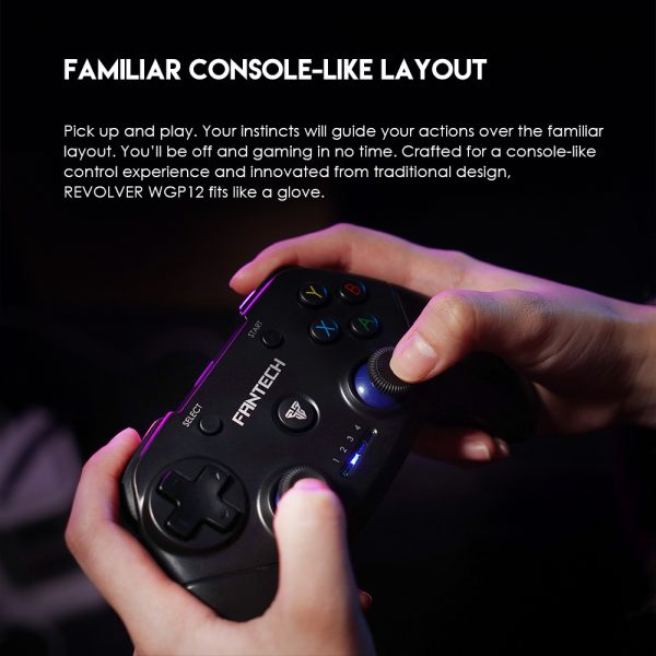 FANTECH WGP12 2.4GHZ WIRELESS CONTROLLER FOR PC&PS3