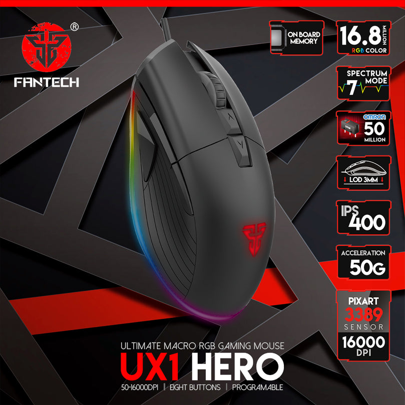 FANTECH UX1 HERO GAMING MOUSE